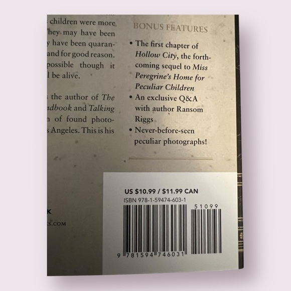 Miss Peregrine’s 3 Book Set - Ransom Riggs - Picture 9 of 12